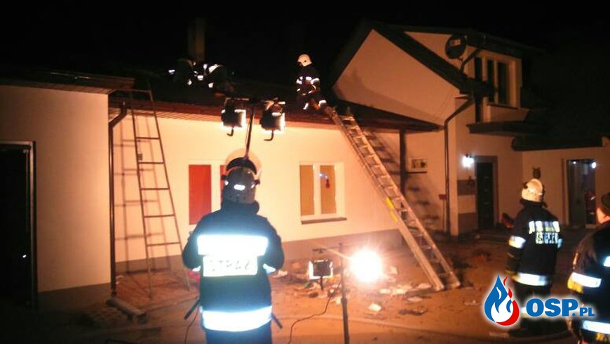 01:40 - nocny alarm OSP Ochotnicza Straż Pożarna