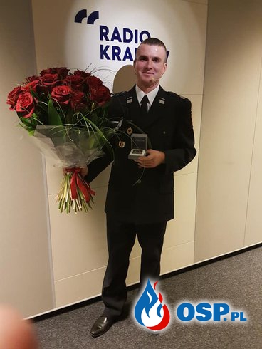 Strażackie oświadczyny podczas audycji w Radio Kraków OSP Ochotnicza Straż Pożarna