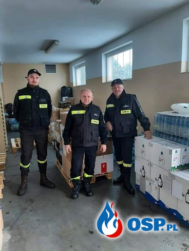 Dary dla Ukrainy OSP Ochotnicza Straż Pożarna