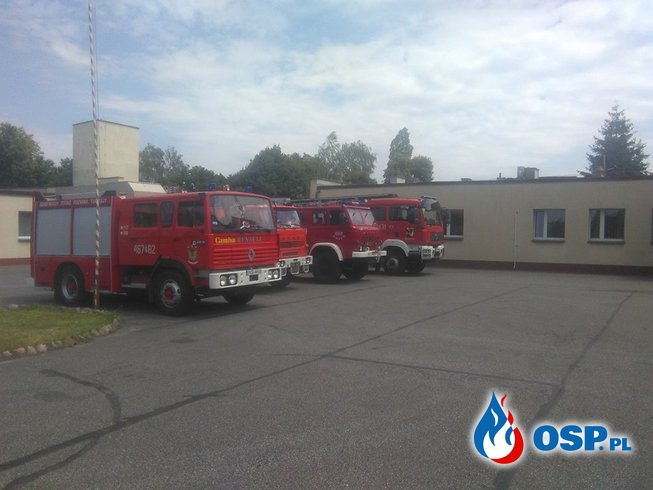 Olszowa- ćwiczenia w ZZO OSP Ochotnicza Straż Pożarna