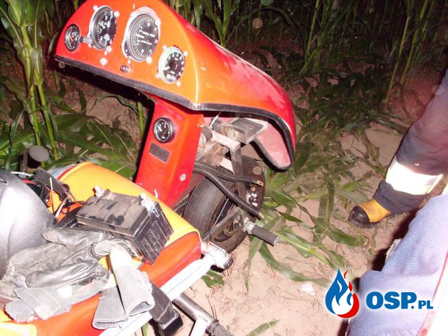 Wypadek lotniczy w Rusiborku OSP Ochotnicza Straż Pożarna