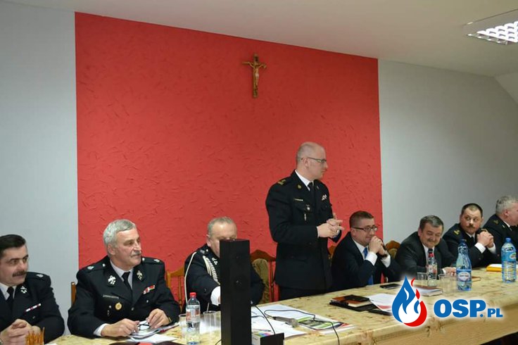 Walne zebranie sprawozdawczo - wyborcze OSP Ochotnicza Straż Pożarna