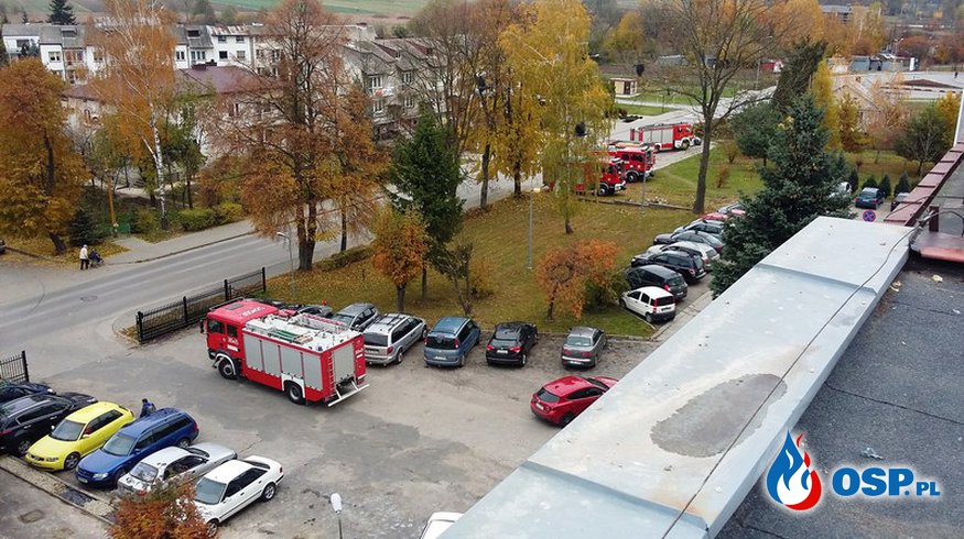 Ćwiczenia na Szpitalu Powiatowym w Bełżycach OSP Ochotnicza Straż Pożarna
