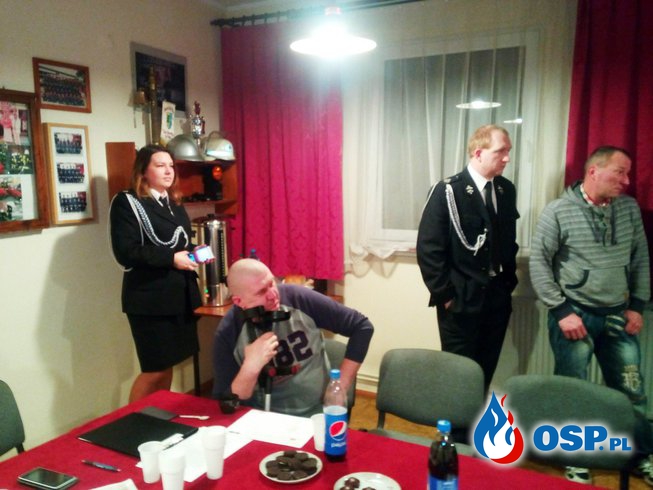 Walne zebranie OSP Ochotnicza Straż Pożarna
