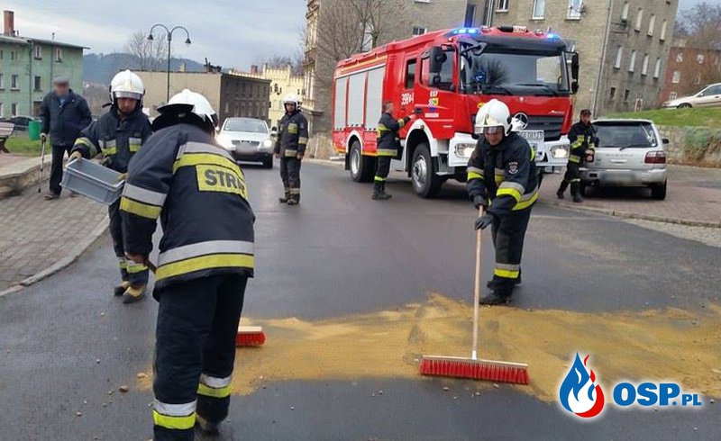 [Boguszów-Gorce] Kolizja trzech samochodów OSP Ochotnicza Straż Pożarna