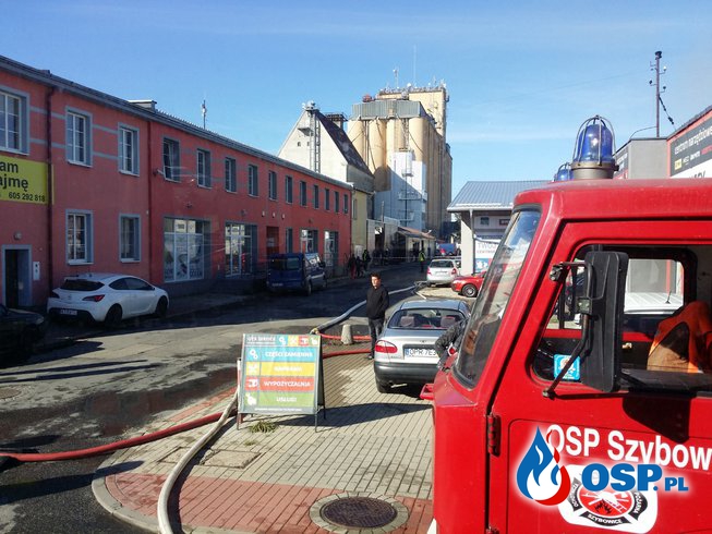 Duży pożar Sklepu "Agro-Marco" w Prudniku OSP Ochotnicza Straż Pożarna