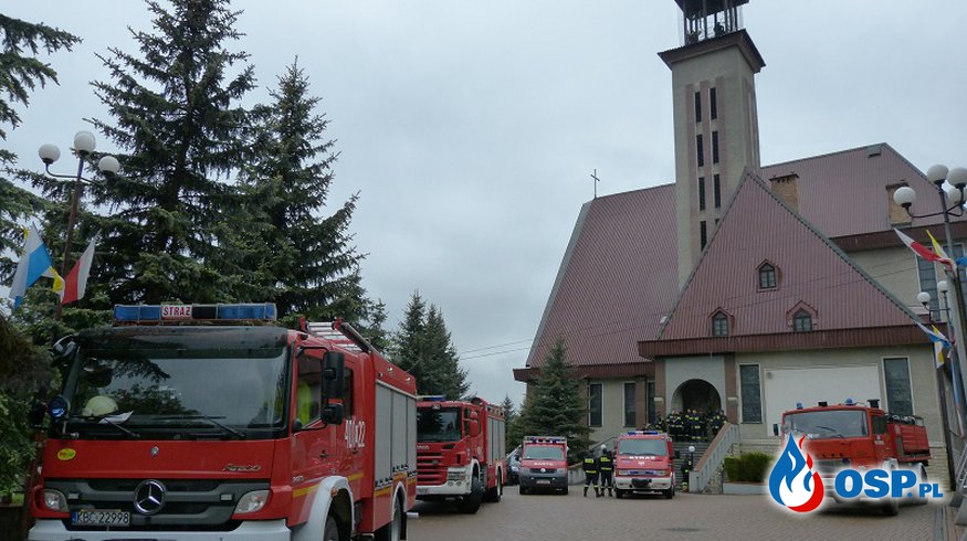 ćwiczenia w kościele św. Jana w Bochni OSP Ochotnicza Straż Pożarna