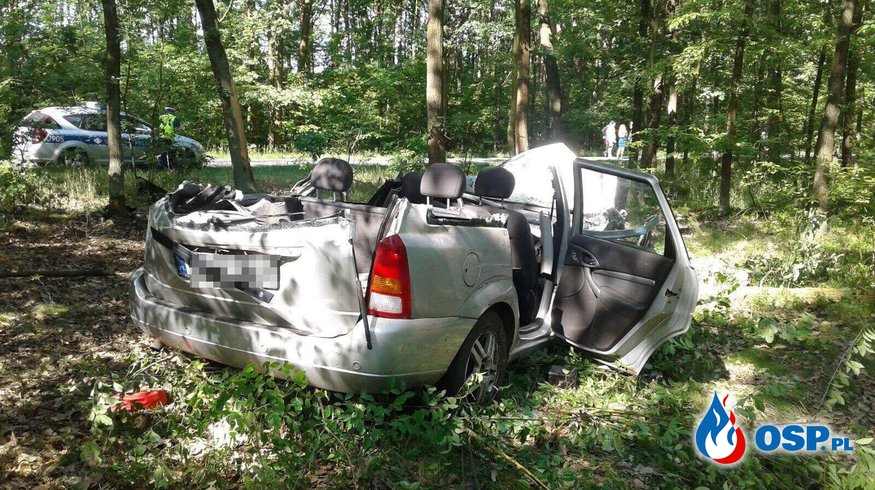 19-letnia dziewczyna zginęła w wypadku pod Opolem. OSP Ochotnicza Straż Pożarna