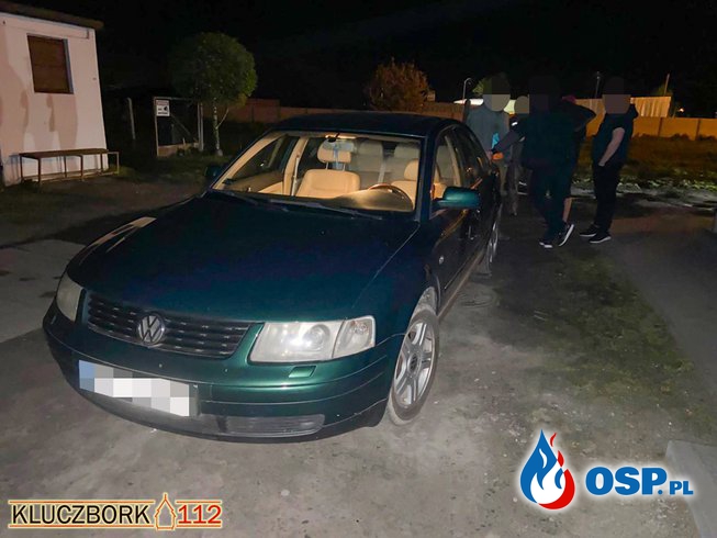 Strażacy do zadań specjalnych. Druhowie z OSP Jasienie złapali złodzieja samochodu! OSP Ochotnicza Straż Pożarna