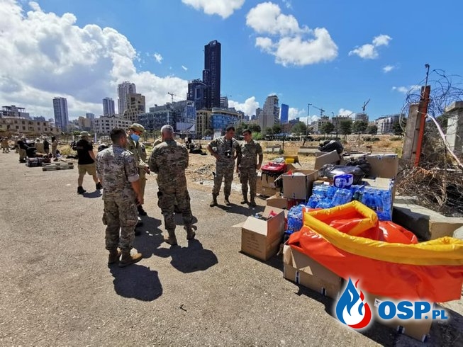 Koniec misji w Bejrucie. Polscy strażacy wracają z Libanu do kraju. OSP Ochotnicza Straż Pożarna