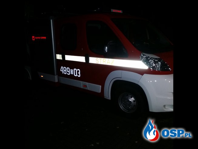 Nocny wyjazd do szpitala w Białej OSP Ochotnicza Straż Pożarna
