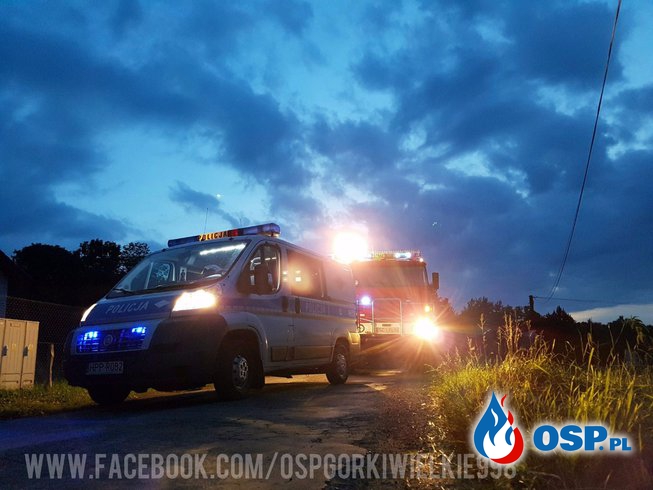 Zdarzenie drogowe OSP Ochotnicza Straż Pożarna
