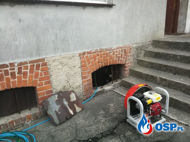 Pożar w Klępiczu OSP Ochotnicza Straż Pożarna