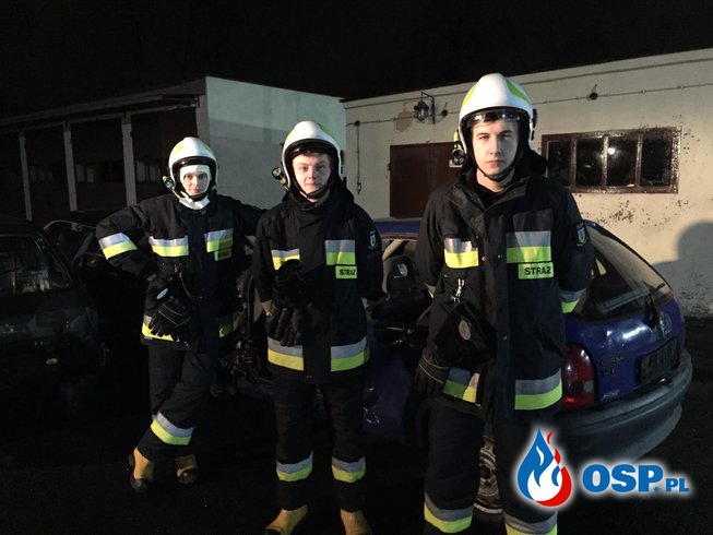 Szkolenie z zakresu ratownictwa technicznego OSP Ochotnicza Straż Pożarna