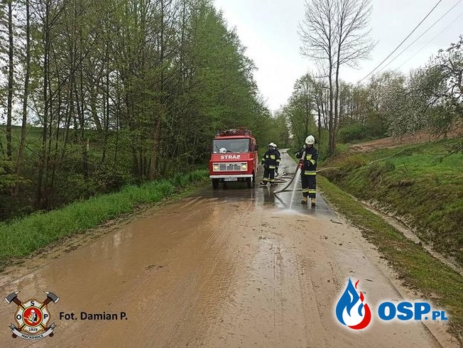 1 Maja - prawdziwe Święto Pracy naszych druhów OSP Ochotnicza Straż Pożarna