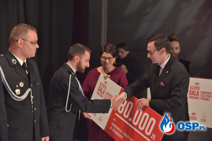 Ponad 2 mln złotych dla strażaków. Gala finałowa konkursu PKN Orlen OSP Ochotnicza Straż Pożarna