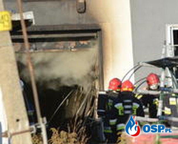 Pożar w Lipinach OSP Ochotnicza Straż Pożarna