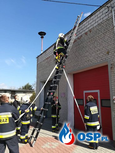 Ćwiczenia wewnętrzne - Kwiecień OSP Ochotnicza Straż Pożarna
