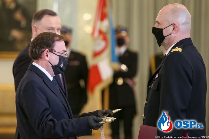 Prezydent RP awansował Komendanta Głównego PSP i Lubelskiego Komendanta Wojewódzkiego PSP OSP Ochotnicza Straż Pożarna