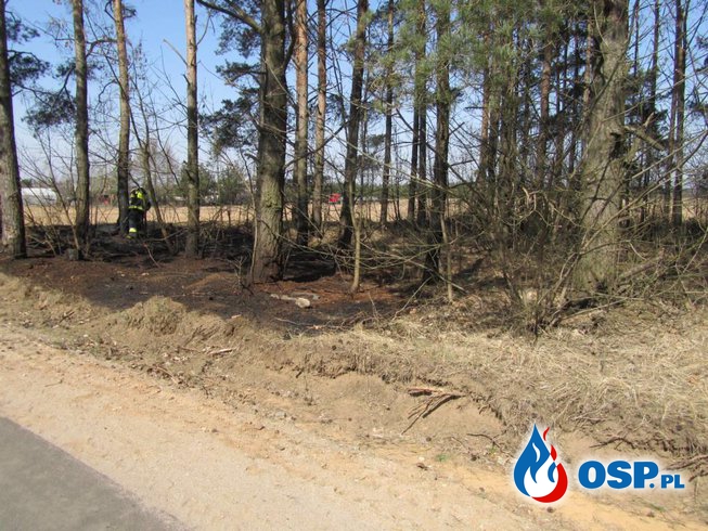 Pożar zabudowań oraz traw OSP Ochotnicza Straż Pożarna