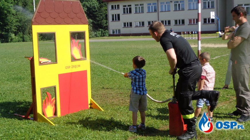 Dzień Rodziny w przedszkolu w Zręcinie OSP Ochotnicza Straż Pożarna