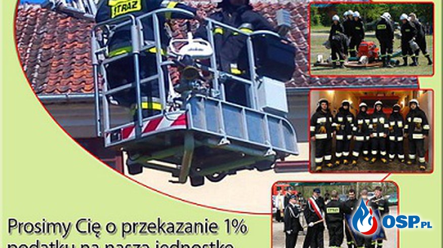 Przekaż 1% podatku na Ochotniczą Straż Pożarną w Ukcie OSP Ochotnicza Straż Pożarna