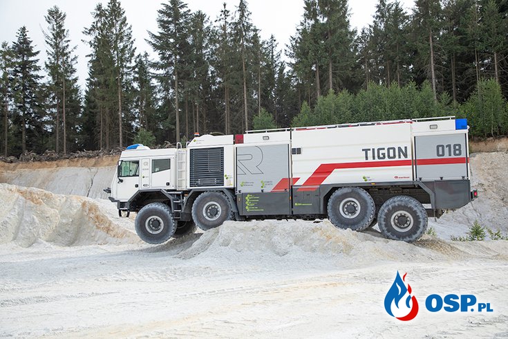 Tatra Tigon. Powstał wóz gaśniczy do zadań specjalnych! OSP Ochotnicza Straż Pożarna