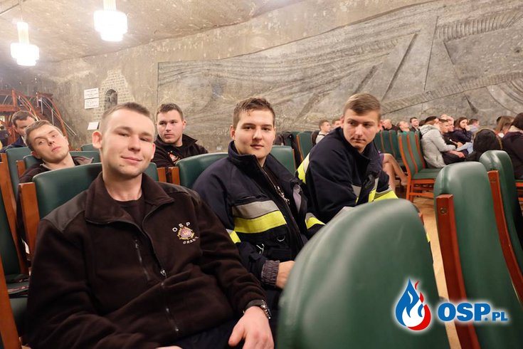 VII Barbórkowy Turniej Strażaków i Ratowników w kopalni soli w Wieliczce OSP Ochotnicza Straż Pożarna