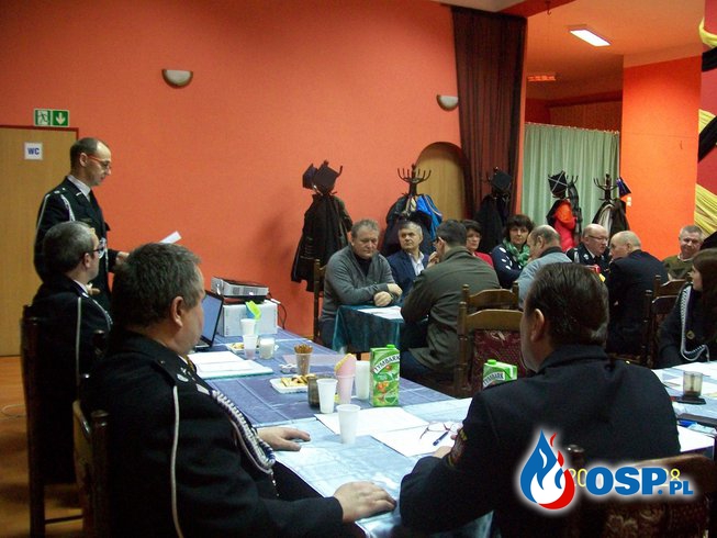 Zebranie Sprawozdawczo - Wyborcze OSP Ochotnicza Straż Pożarna