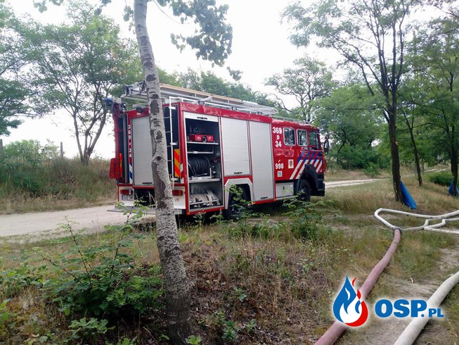 Niezapowiedziane ćwiczenia przeciwpowodziowe OSP Ochotnicza Straż Pożarna