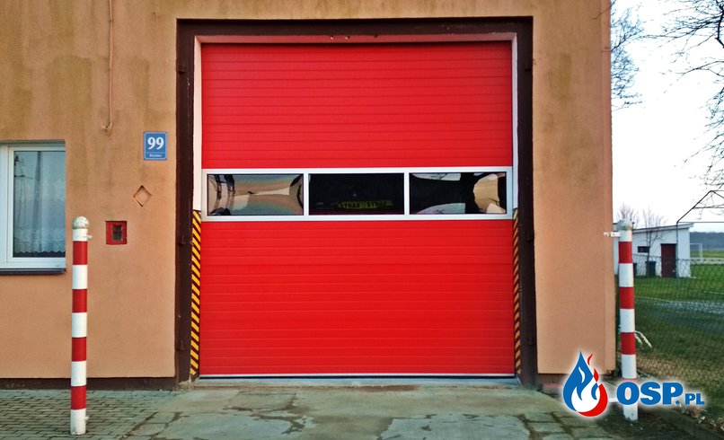 Modernizacja bramy garażowej OSP Ochotnicza Straż Pożarna