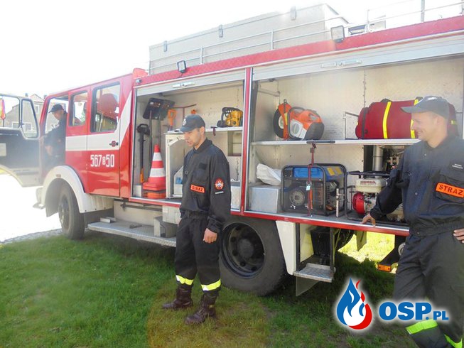Wizyta w Małym Przedszkolu OSP Ochotnicza Straż Pożarna