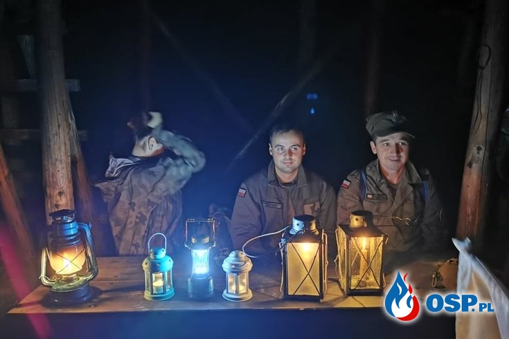 Druhowie wzięli udział w Nocnym Rajdzie Śladami Oddziału AK OP-11 OSP Ochotnicza Straż Pożarna