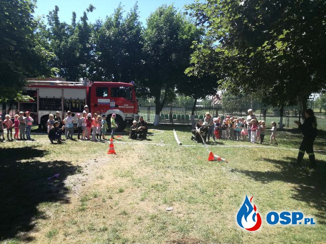 Dzień Dziecka Przedszkole Nowe Miasto OSP Ochotnicza Straż Pożarna