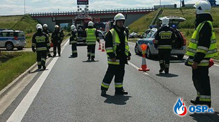 Wypadek w Szarowie OSP Ochotnicza Straż Pożarna