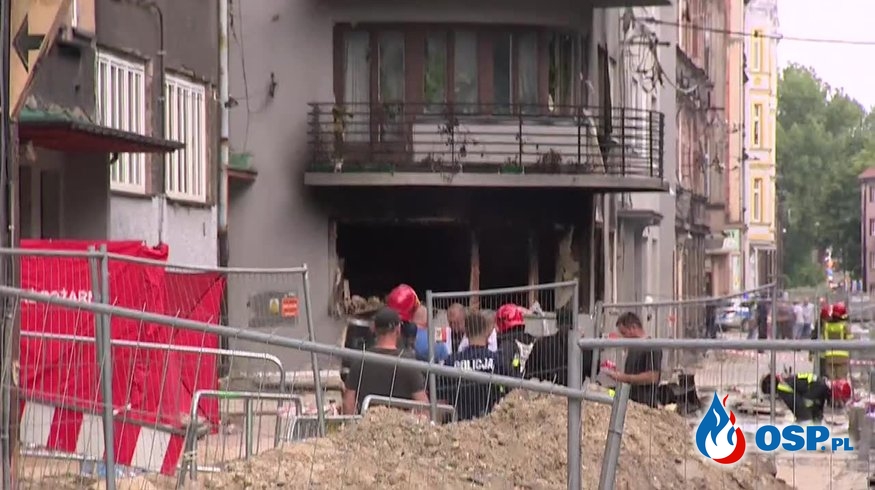 Po wybuchu gazu w Bytomiu mieszkańcy wrócą do mieszkań. Zginęły 3 osoby. OSP Ochotnicza Straż Pożarna