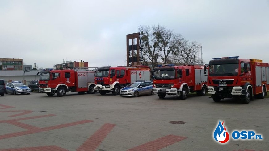 Strażackie ćwiczenia w Grajewskim Centrum Kultury OSP Ochotnicza Straż Pożarna