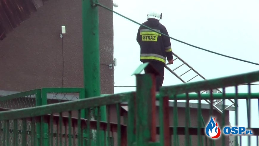 Prawie 700 interwencji strażaków po nawałnicach i ulewach w całym kraju OSP Ochotnicza Straż Pożarna
