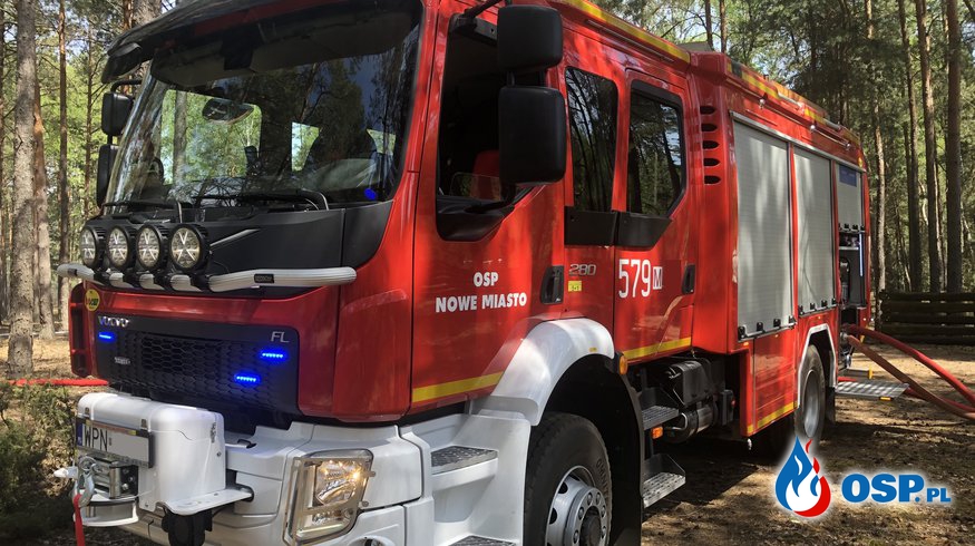 Pożar lasu Bolęcin OSP Ochotnicza Straż Pożarna
