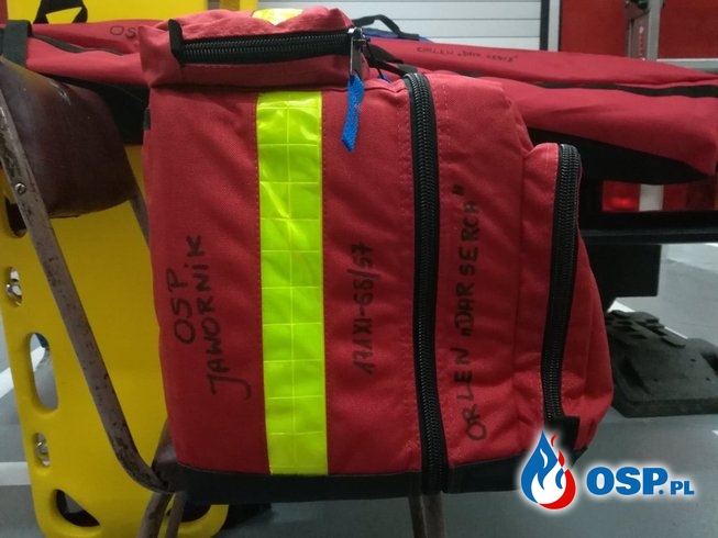 Zestaw R1 z grantów "Orlen - Dar Serca" OSP Ochotnicza Straż Pożarna