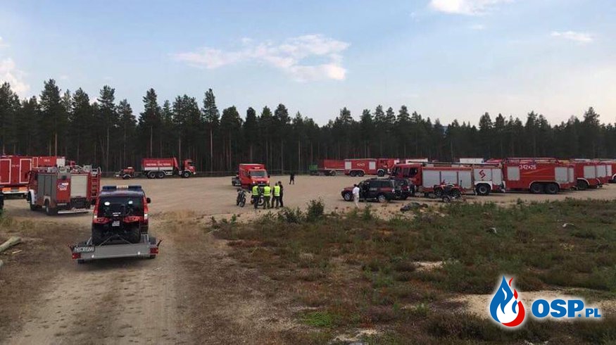 Polscy strażacy dotarli do obozu docelowego w Szwecji. Witały ich tłumy cywilów! OSP Ochotnicza Straż Pożarna