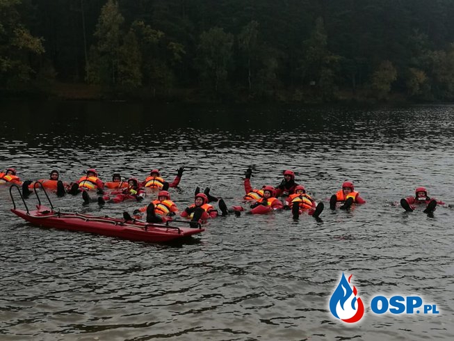 Szkolenie z ratownictwa wodnego OSP Ochotnicza Straż Pożarna