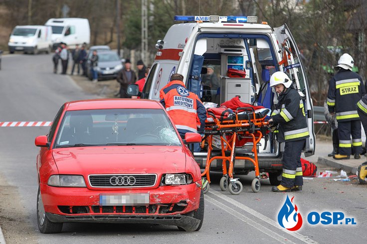 Zmarł 9-letni chłopiec, który wjechał quadem w samochód OSP Ochotnicza Straż Pożarna