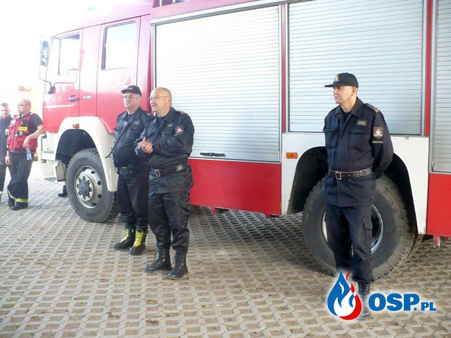 Ćwiczenia przeciwpowodziowe OSP Ochotnicza Straż Pożarna