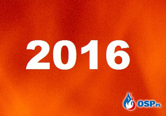 Kalendarz na rok 2016 OSP Ochotnicza Straż Pożarna