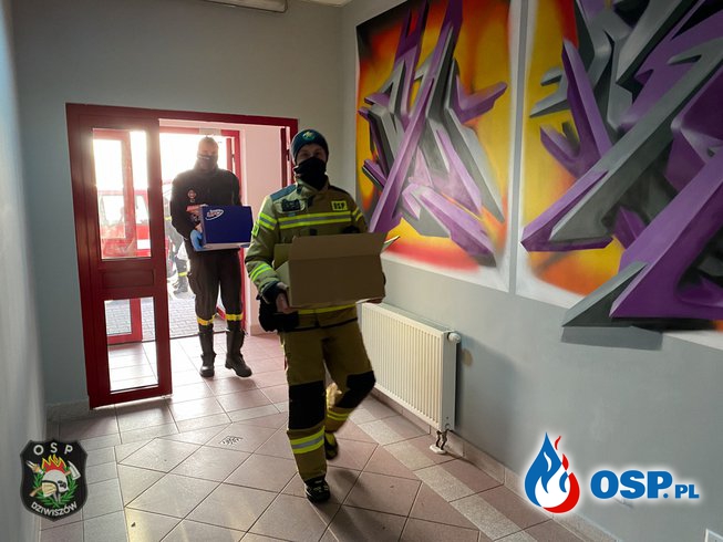 Finał strażackiej akcji "PACZKA DLA SENIORA"! OSP Ochotnicza Straż Pożarna