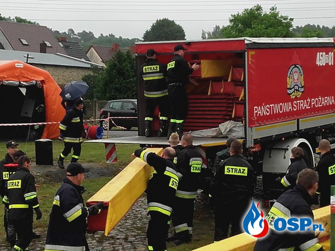Polsko-niemieckie ćwiczenia na Odrze OSP Ochotnicza Straż Pożarna
