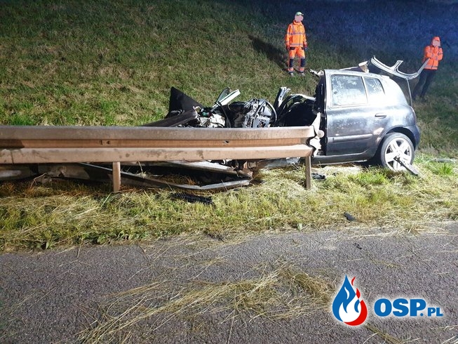 Wypadek autostrada A4 OSP Ochotnicza Straż Pożarna