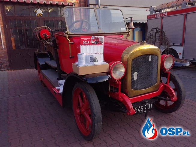 Magirus z 1923 roku jest dumą OSP Kępno. Wciąż jest w pełni sprawny! OSP Ochotnicza Straż Pożarna
