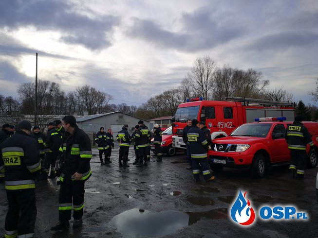 Powiatowe ćwiczenia przeciwpowodziowe  OSP Ochotnicza Straż Pożarna